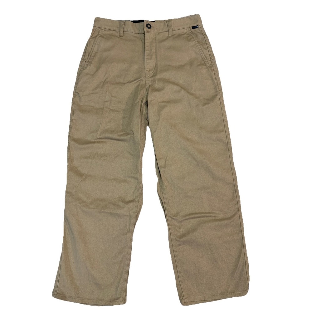 Volcom‎ Billow Jeans Men's size 30 (32x28) Tan Loose Fit Baggy Wide Leg Casual